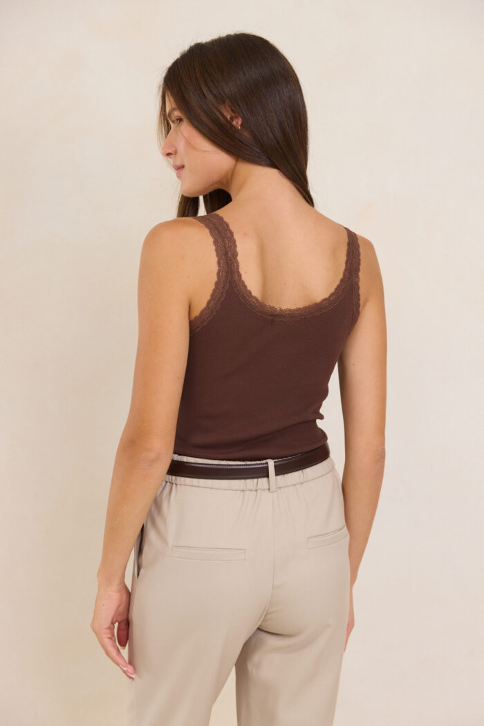 Lace rip tank top - Image 3
