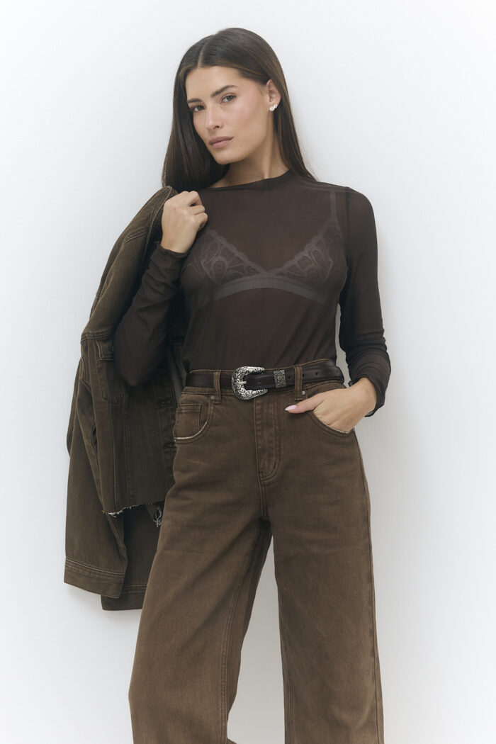 חגורת עור אבזם וינטג' - Image 6