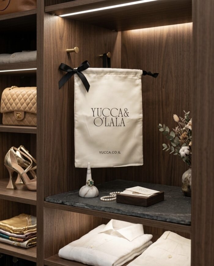 Luxury Fabric Gift Bag - Image 2