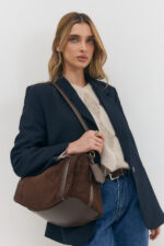 Leather Mix Bag - Image 4