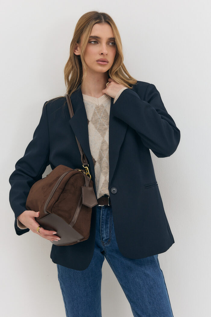 Leather Mix Bag - Image 5