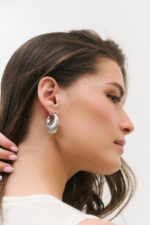 Shell Hoop Earring