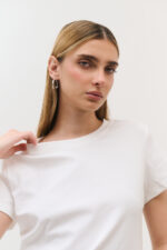 Rhombus Hoop Earring - Image 5