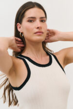 Rhombus Hoop Earring - Image 3