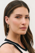Rhombus Hoop Earring