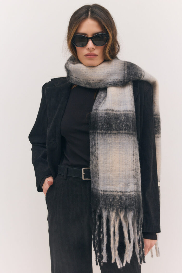 New Plaid Scarf - Image 7