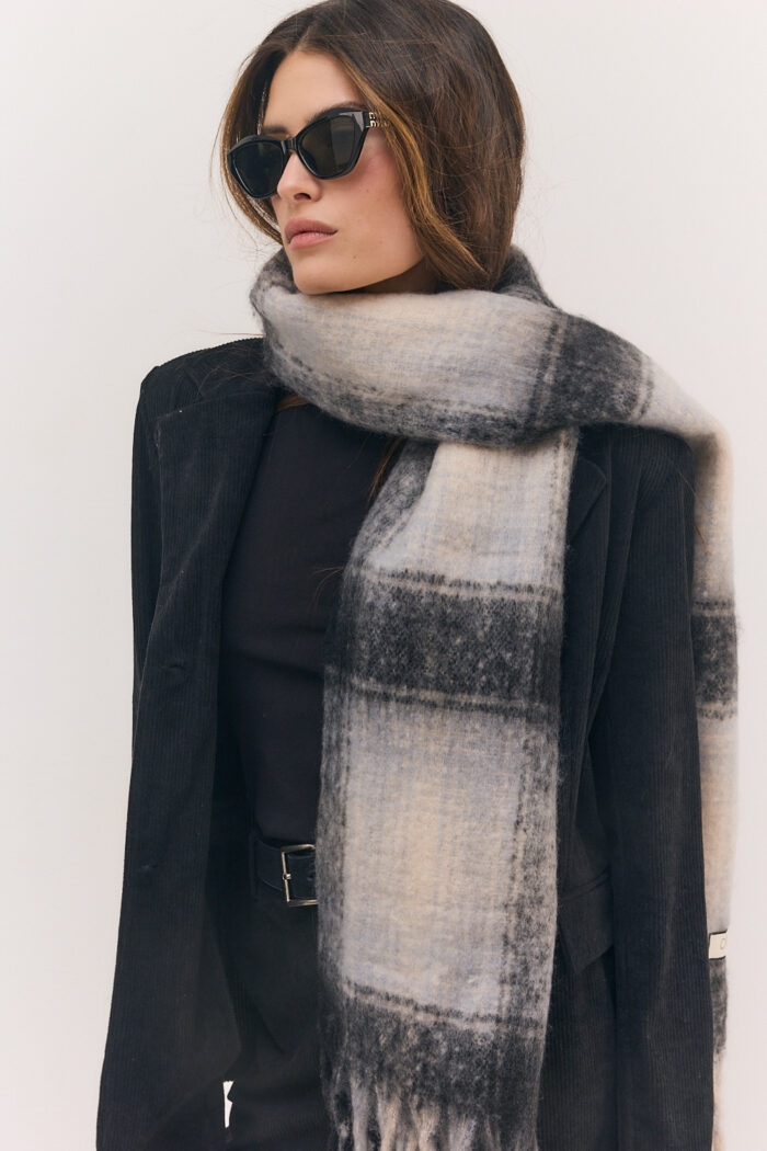 New Plaid Scarf - Image 6