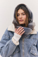 New Plaid Scarf - Image 5