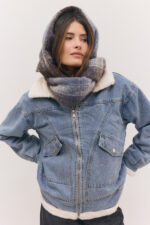 New Plaid Scarf - Image 4