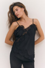 Asymmetric Satin Tank Top - Image 7