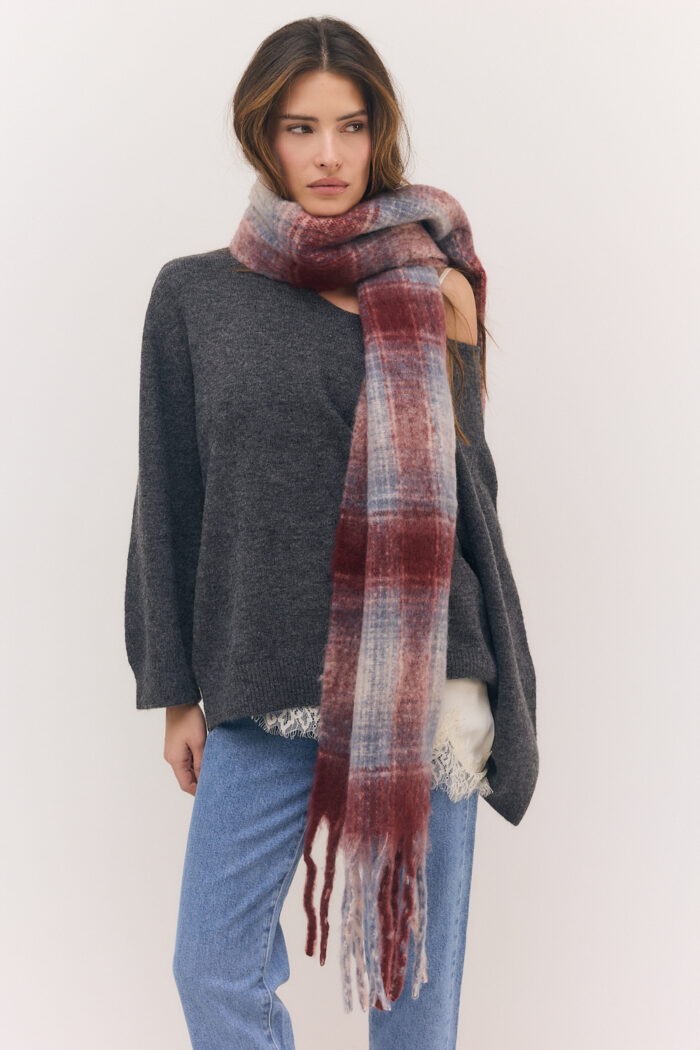 New Plaid Scarf - Image 3