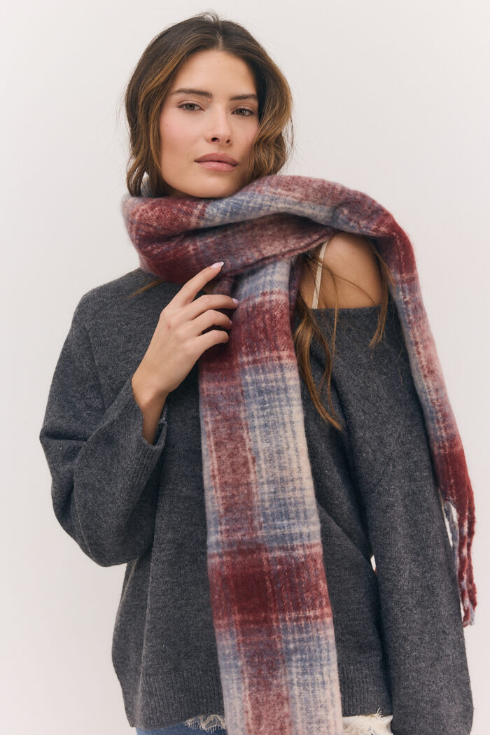 New Plaid Scarf - Image 2