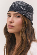 Black Mandala Headscarf - Image 2
