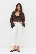 Dotted Button-Down Shirt - Image 9