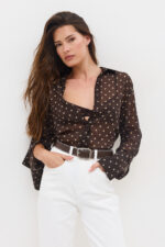 Dotted Button-Down Shirt - Image 8