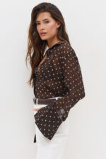 Dotted Button-Down Shirt - Image 7