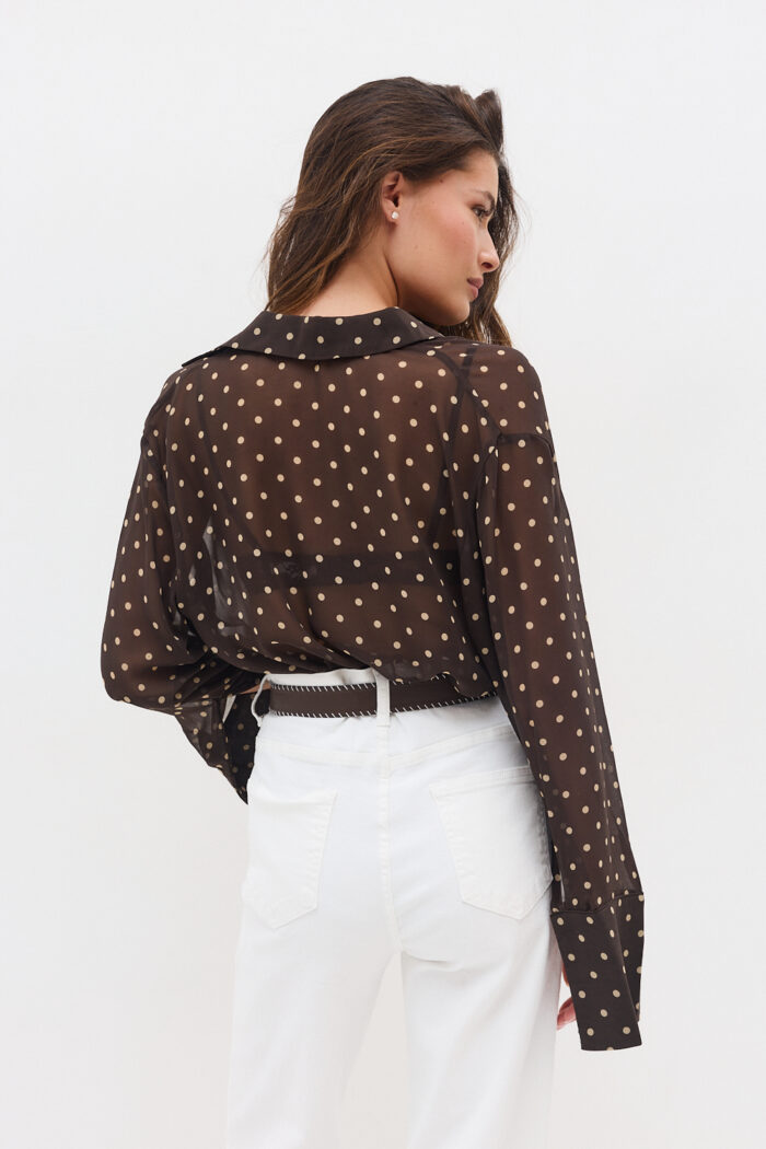 Dotted Button-Down Shirt - Image 6