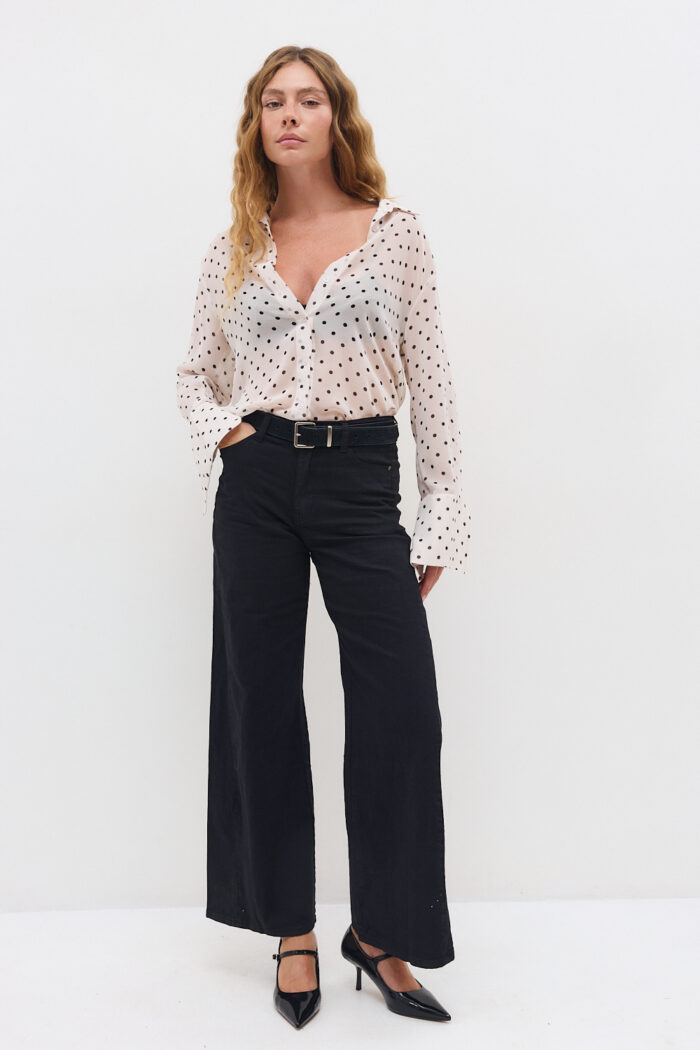 Dotted Button-Down Shirt - Image 5