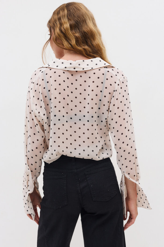 Dotted Button-Down Shirt - Image 2