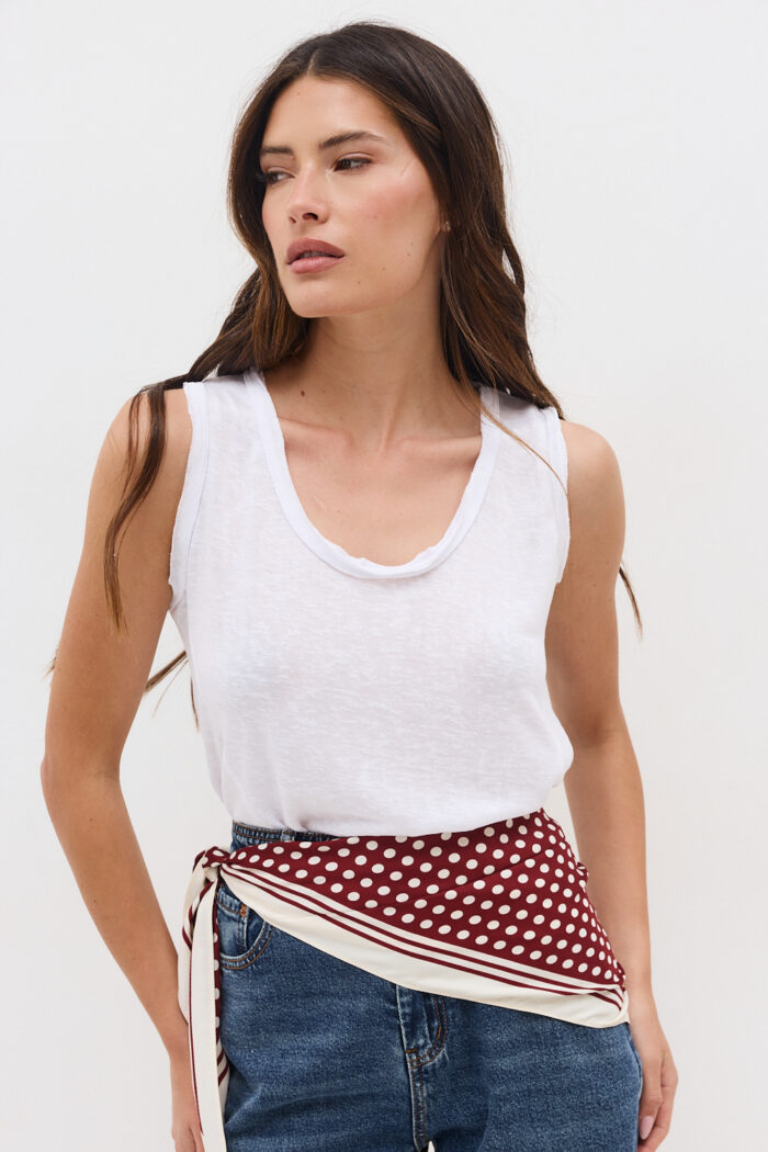 Burgundy Dot Headscarf - Image 4