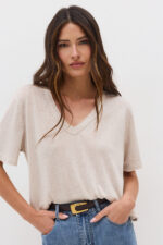 Slub V-Neck Shirt - Image 11