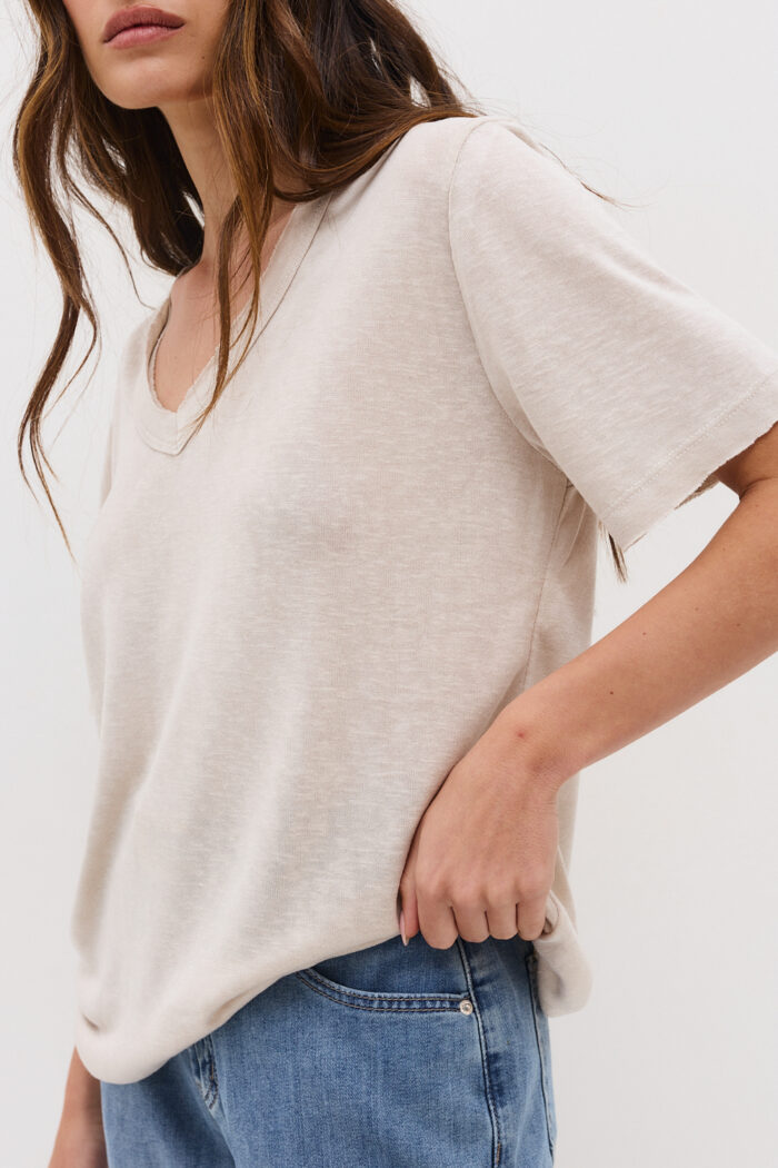 Slub V-Neck Shirt - Image 10