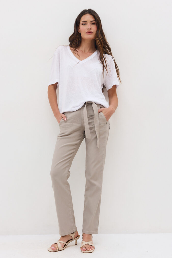 Slub V-Neck Shirt - Image 8