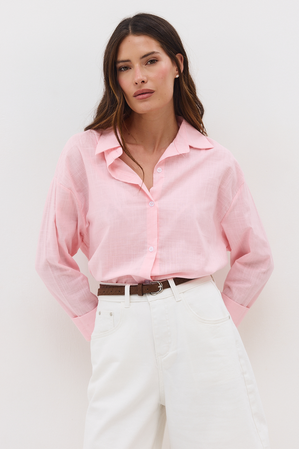 yucca-19-599554 Linen Shirt - Image 1