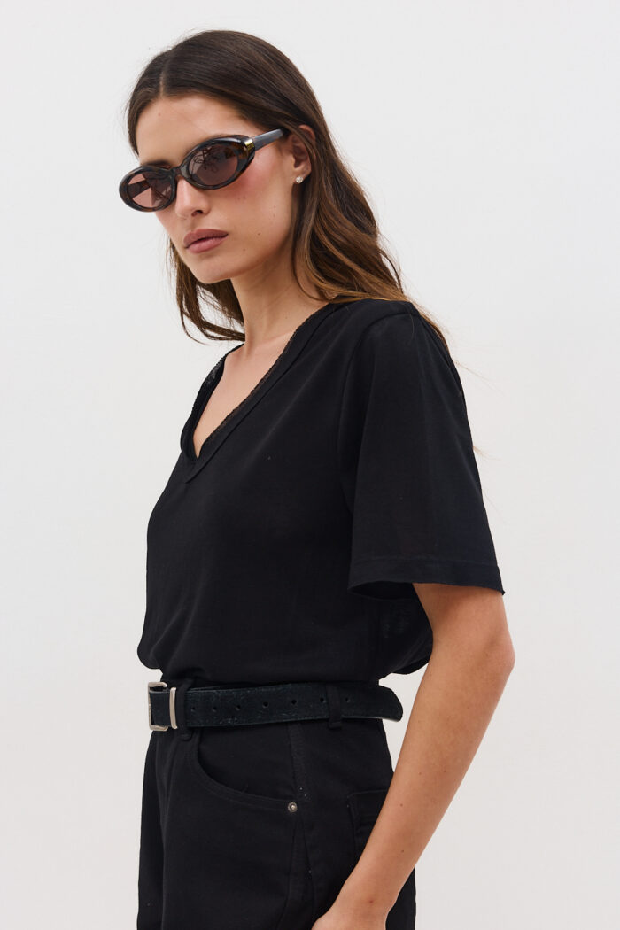 Slub V-Neck Shirt - Image 3