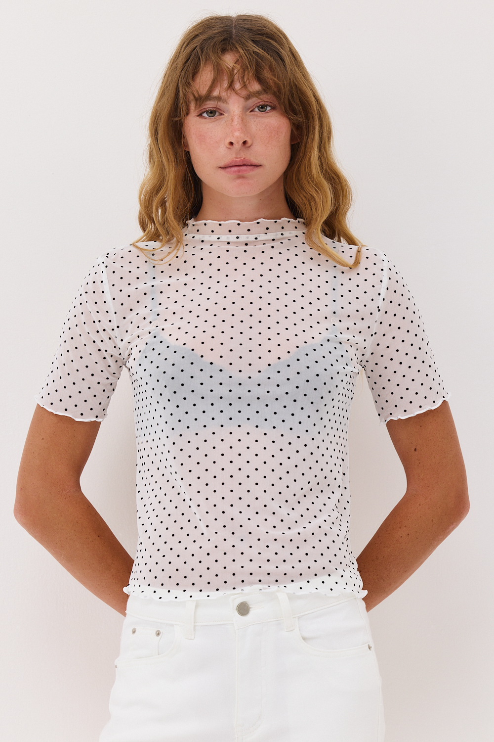 yucca-8-7126574 Dot Shirt - Image 1