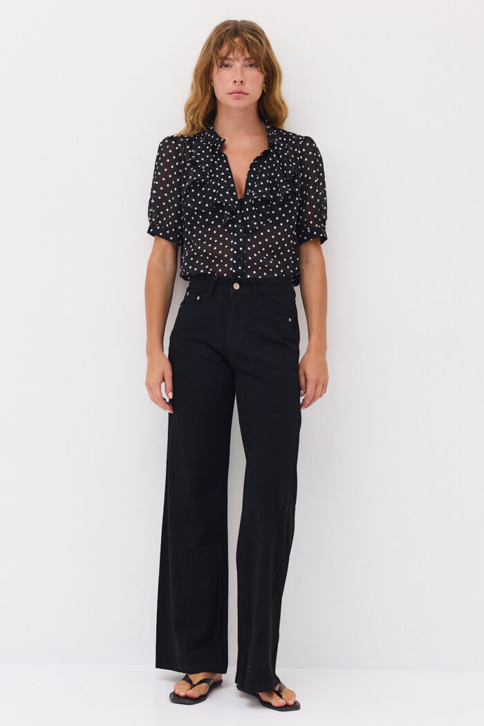 Nika Polka Dot Shirt - Image 11