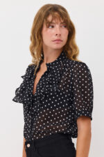 Nika Polka Dot Shirt - Image 13