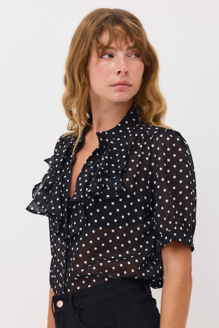 Nika Polka Dot Shirt - Image 13