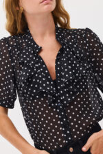 Nika Polka Dot Shirt - Image 15