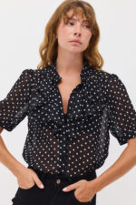 Nika Polka Dot Shirt - Image 16