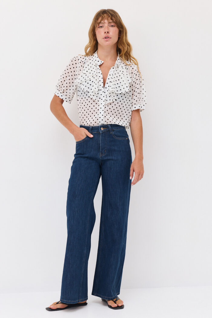 Nika Polka Dot Shirt - Image 6