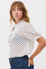 Nika Polka Dot Shirt - Image 9