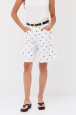 Yuli Polka Dot Bermuda Shorts - Image 2