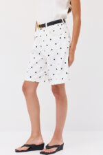 Yuli Polka Dot Bermuda Shorts - Image 3
