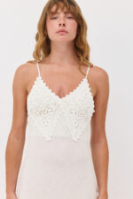 Crochet Mix Dress - Image 2