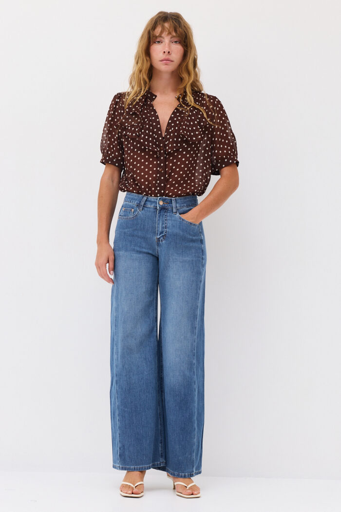 Nika Polka Dot Shirt - Image 5