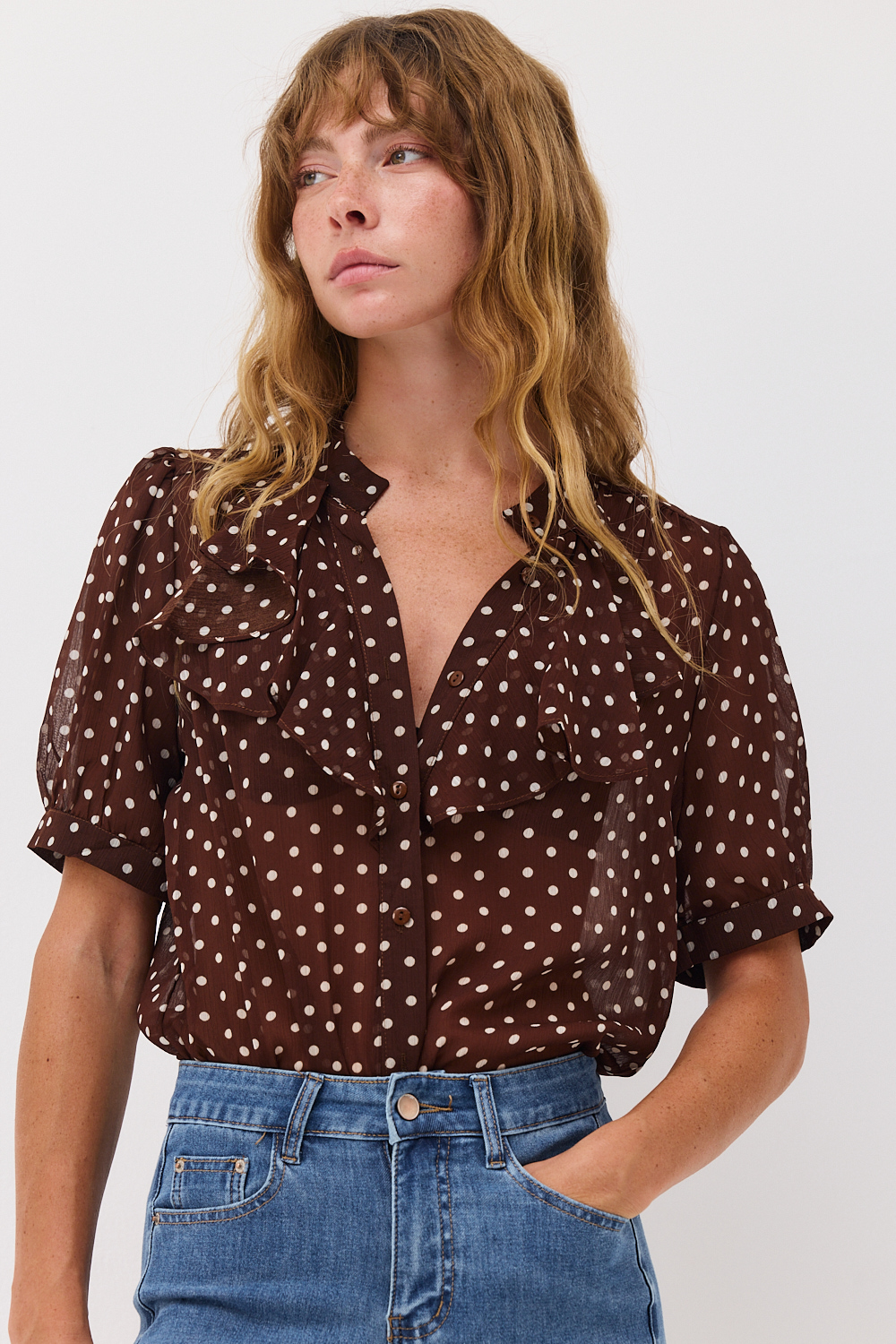 yucca-8-7127151 Nika Polka Dot Shirt - Image 1