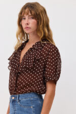 Nika Polka Dot Shirt - Image 2