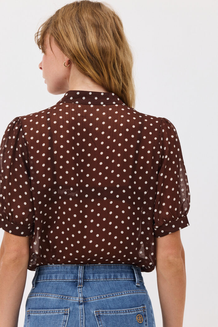 Nika Polka Dot Shirt - Image 4