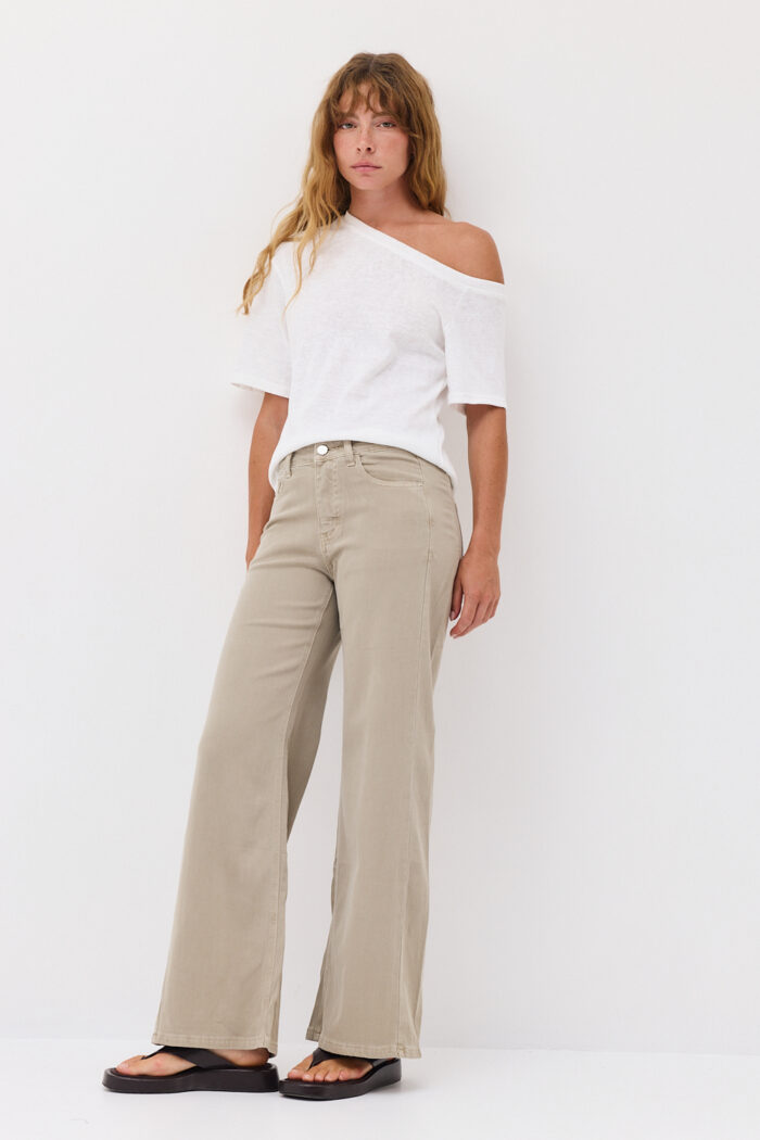 Asymmetric Slub T-Shirt - Image 6
