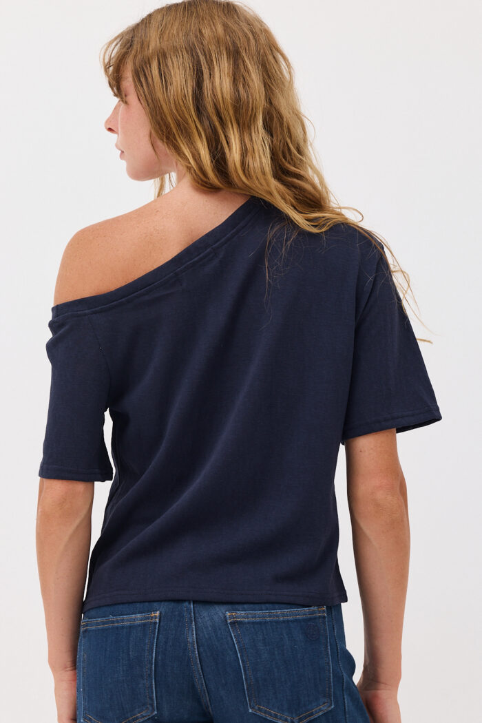Asymmetric Slub T-Shirt - Image 5